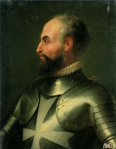 Jean de la Valette, Grand Master of the Knights of the Order of Malta by Francois Xavier Dupre